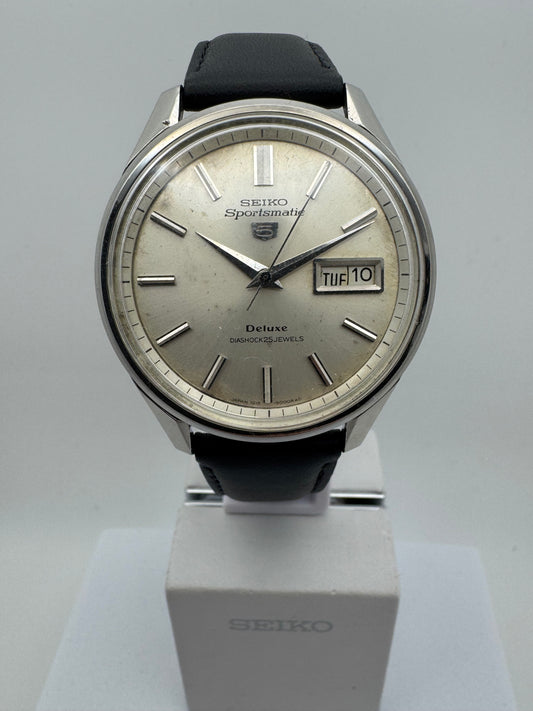 Seiko 5 Sportsmatic Deluxe – Automatik (Ref. 7619-9000) (Juni 1966)