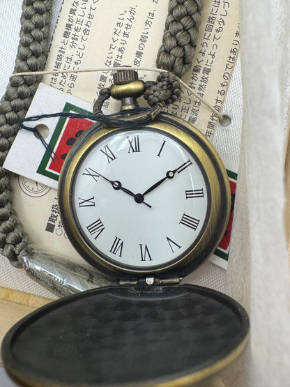 Japanische Taschenuhr „男衆 – Otokoshū“ – Full Set, NOS (JDM)