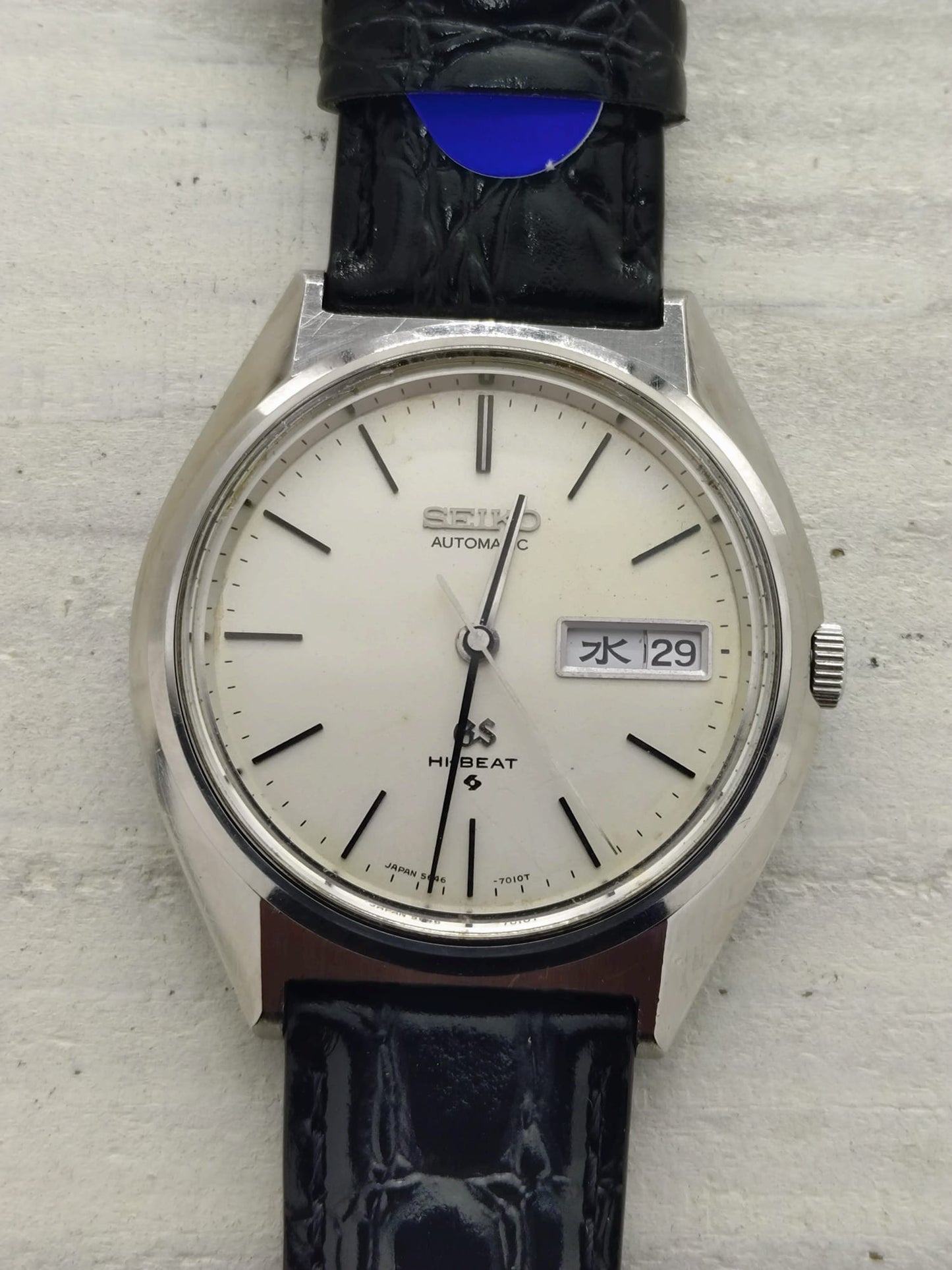 Grand Seiko 56GS Hi-Beat 5646-7010 – März 1973 – Day-Date, Suwa, revidiert