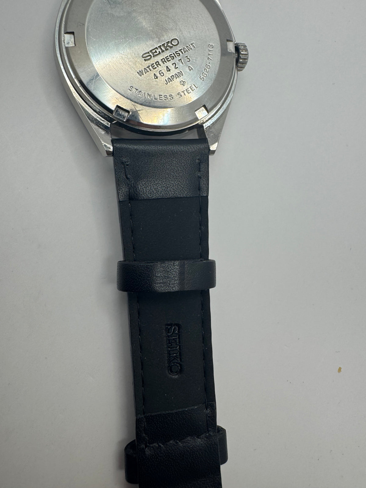 King Seiko Hi-Beat 5626-7113 – Caliber 5626A, Suwa Seikosha – Stainless steel – June 1974 – freshly serviced