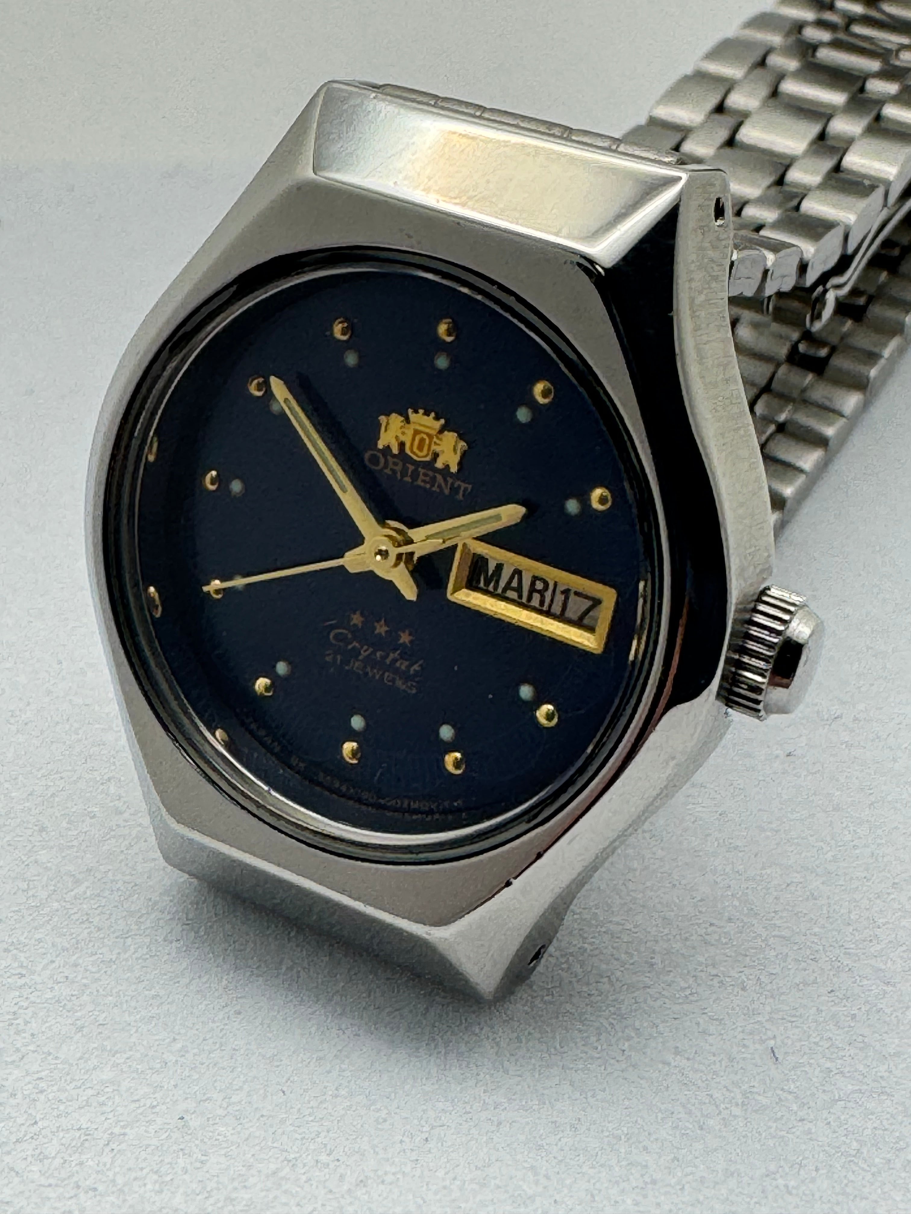Orient 3 Star Crystal – Automatic 21 Jewels (Japan) – Japanese