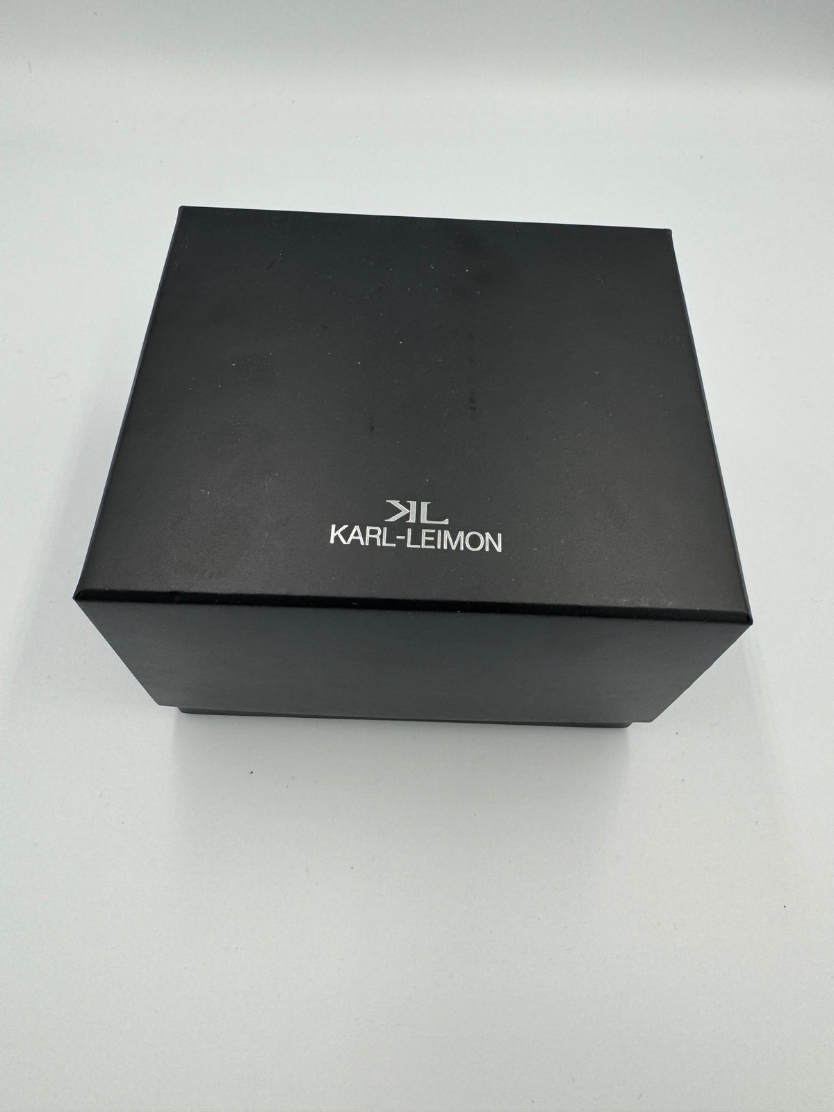 KARL-LEIMON Classic Pioneer "Triple Calendar Moonphase" – navy dial, rose gold-plated case – sold-out edition, virtually unworn with box and papers