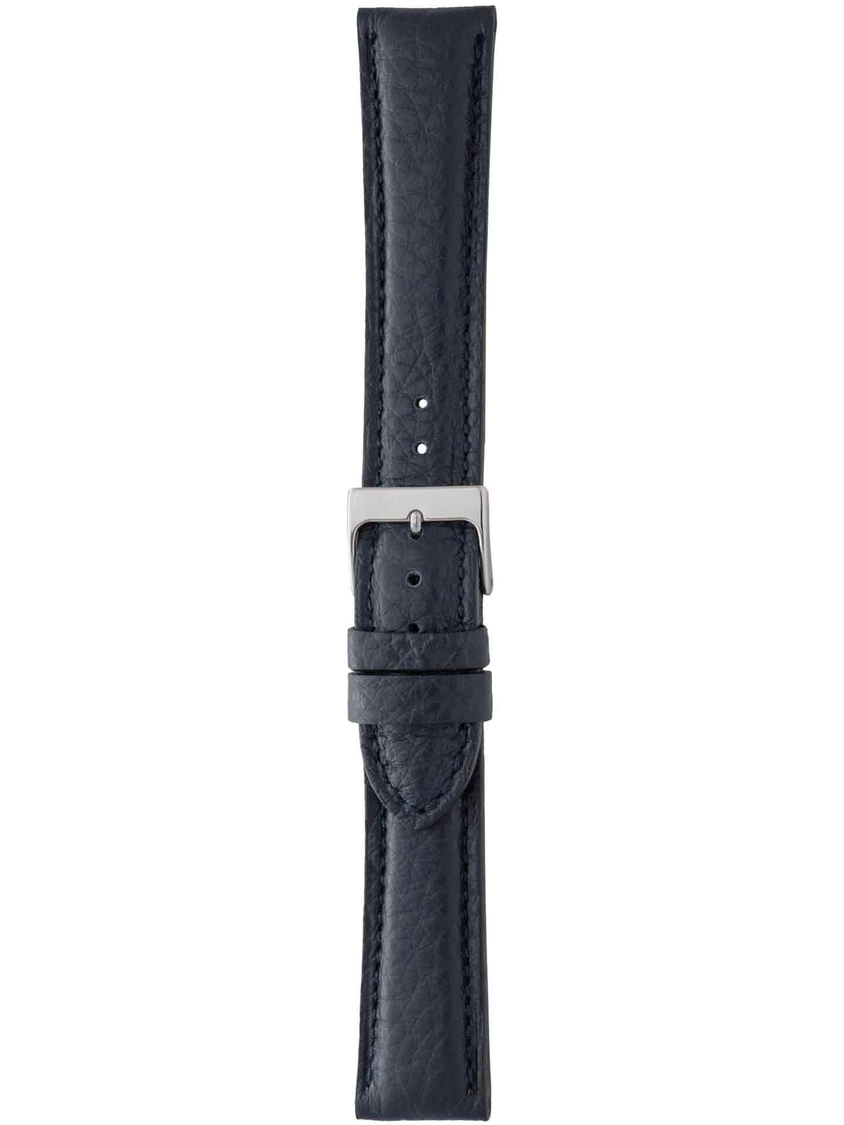 Herzog Cronografo Lederarmband Blau
