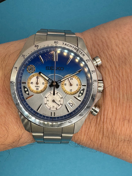 SEIKO (Kagayaki) Chronograph – Limited Edition 2024 – Ref. 8T63-03J0 – Nr. 0795 / 2024 [JDM]