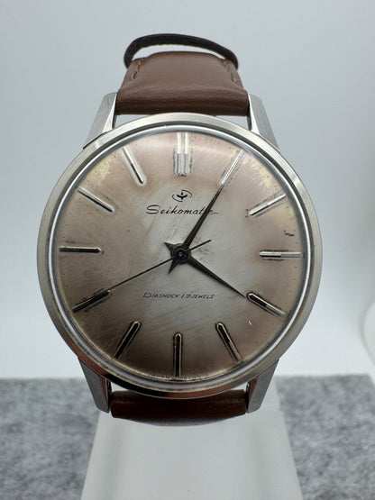 Seikomatic Diashock – Ref. J14075, Cal. 603, 20 Jewels – Tropical Dial – ca. 1961 – Anfang 2026 komplett revidiert