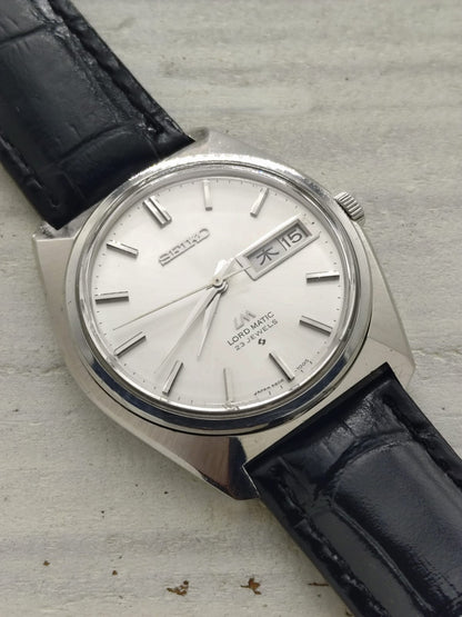 Seiko Lord Matic 5606-7000 – Calibre 5606A, 23 rubis, Suwa Seikosha – Boîtier monocoque – Octobre 1969 – fraîchement révisée
