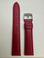 🔴 TEN TO SEN Leather Strap Red – 18 mm (Made in Japan)