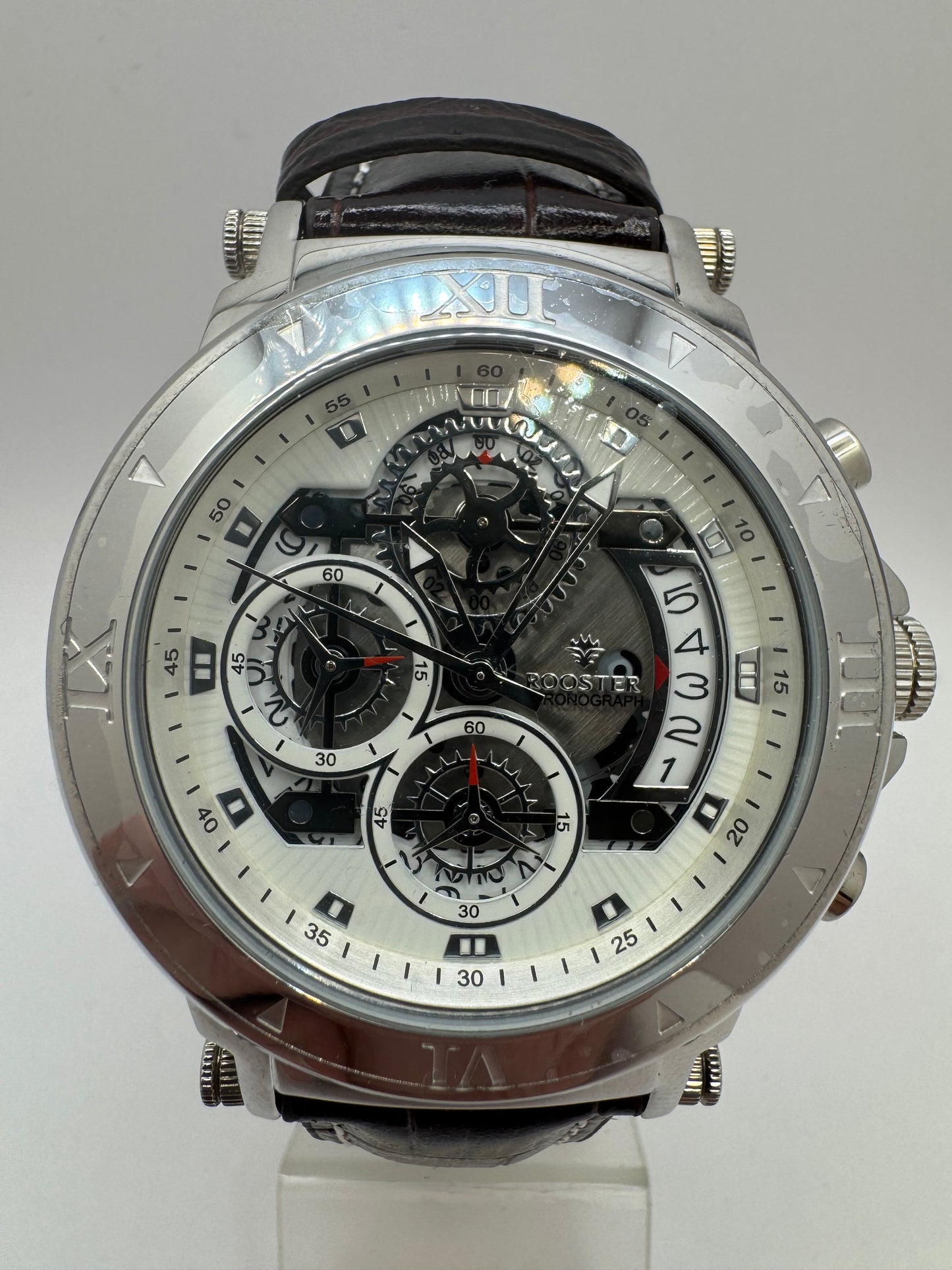 Rooster Chronograph RS-1001 WH – JDM Limited Edition 277/500 – Yokohama Japan – NOS mit Box