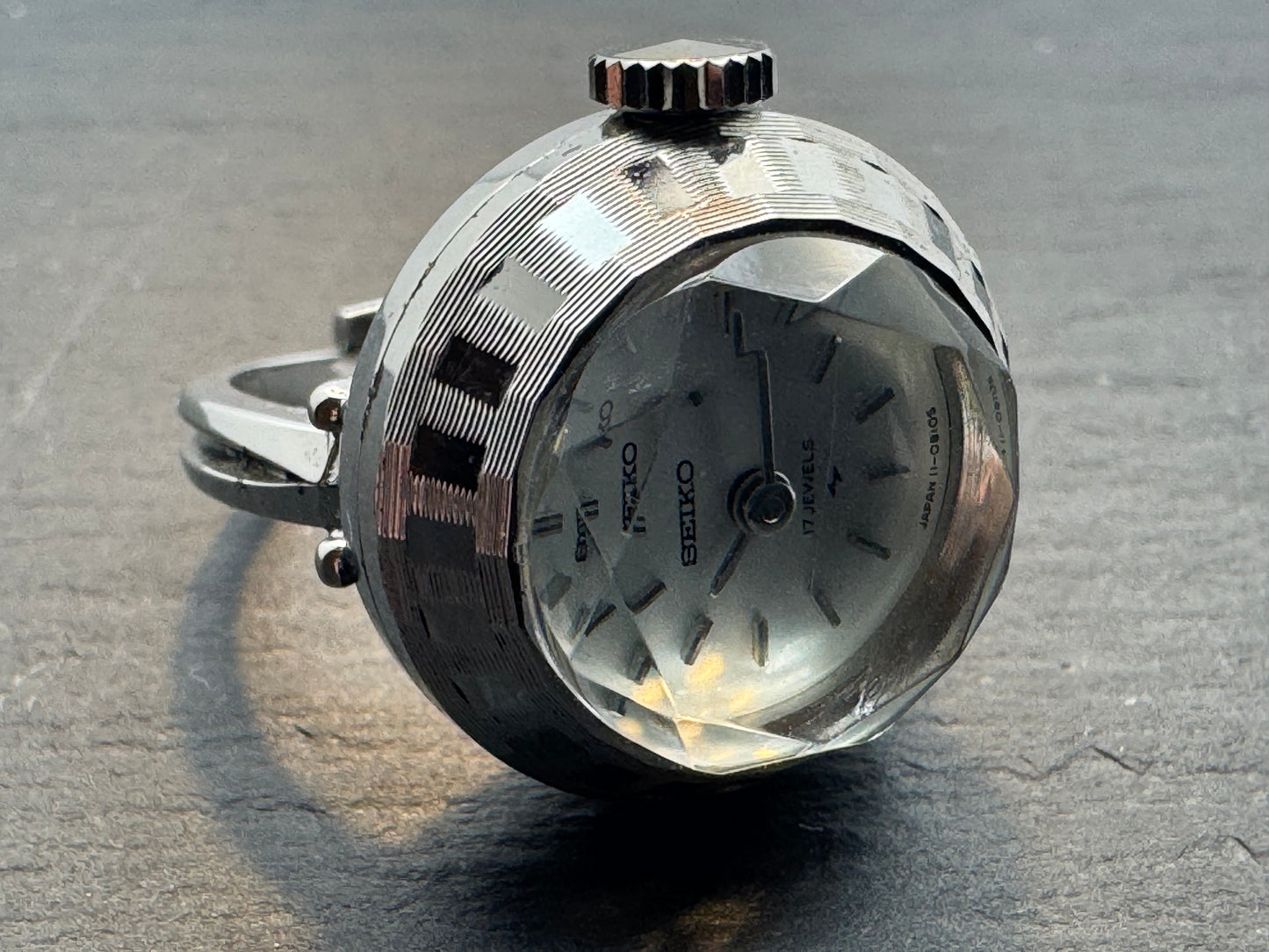 Rarität: Seiko Ring Watch Ref. 11-0290 – Handaufzug, (März 1971)