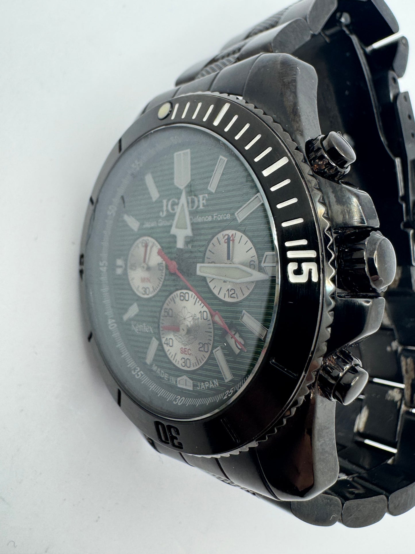 Kentex JGSDF Chronograph (Ref. S690M) – nummeriertes Militärmodell mit defekter Chronographenfunktion