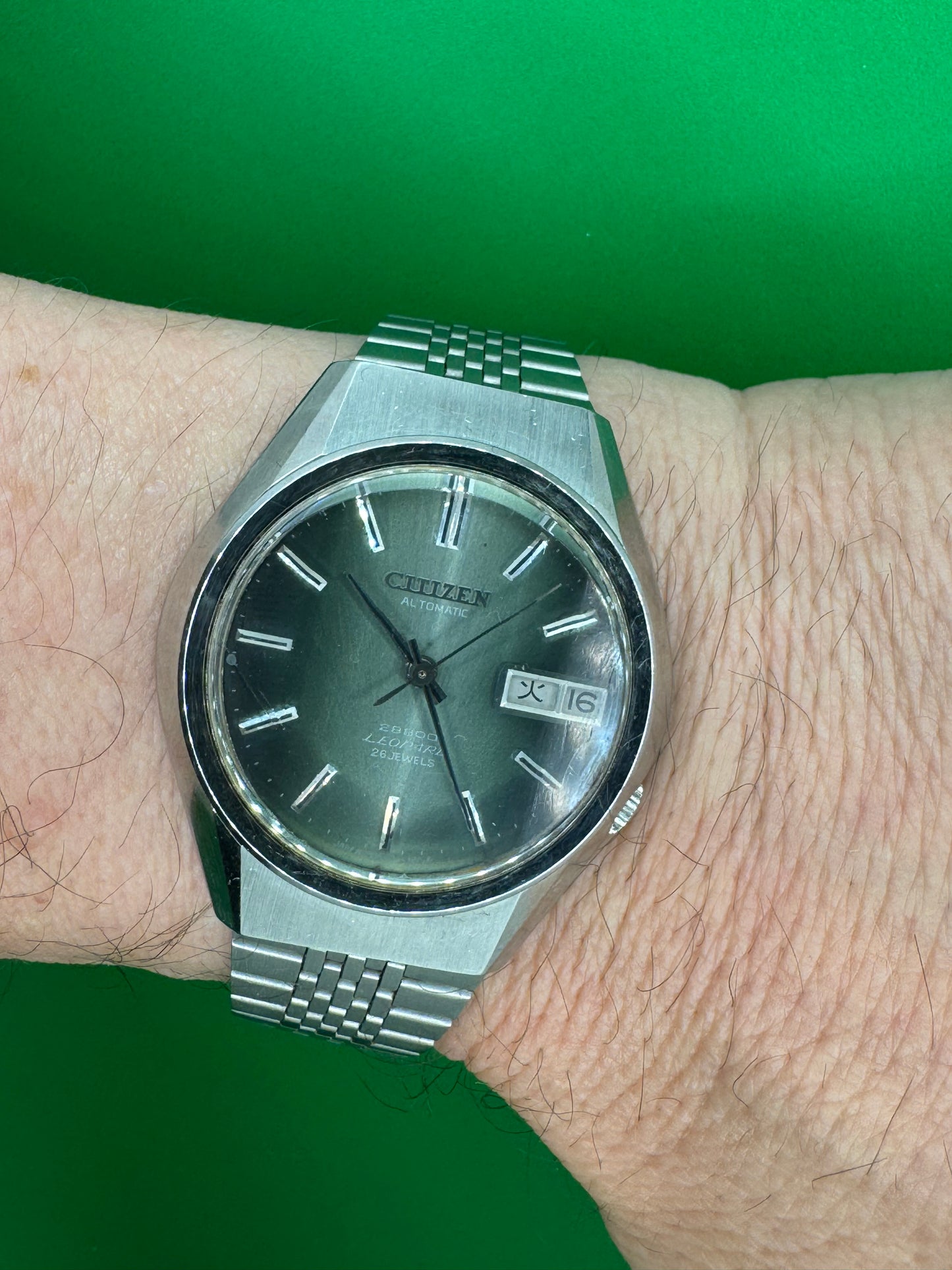 Citizen Leopard 28800 – Ref. 4-770919TA – August 1972 – High Beat – markantes 70er Design