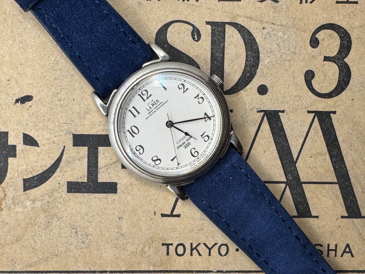 Citizen Club La Mer "Noli Metuere" – Ref. 6630-664400 – 925 Sterling Silver Case – Manual Wind – December 1992 – Freshly Serviced