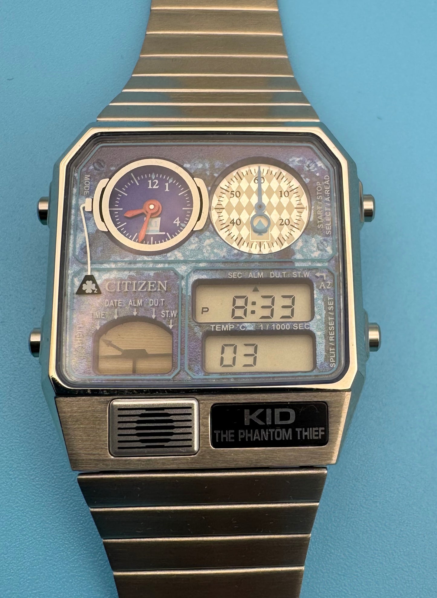 Citizen × Detective Conan “Kid the Phantom Thief” – Limited Edition Ana-Digi Uhr (Full Set, ungetragen)