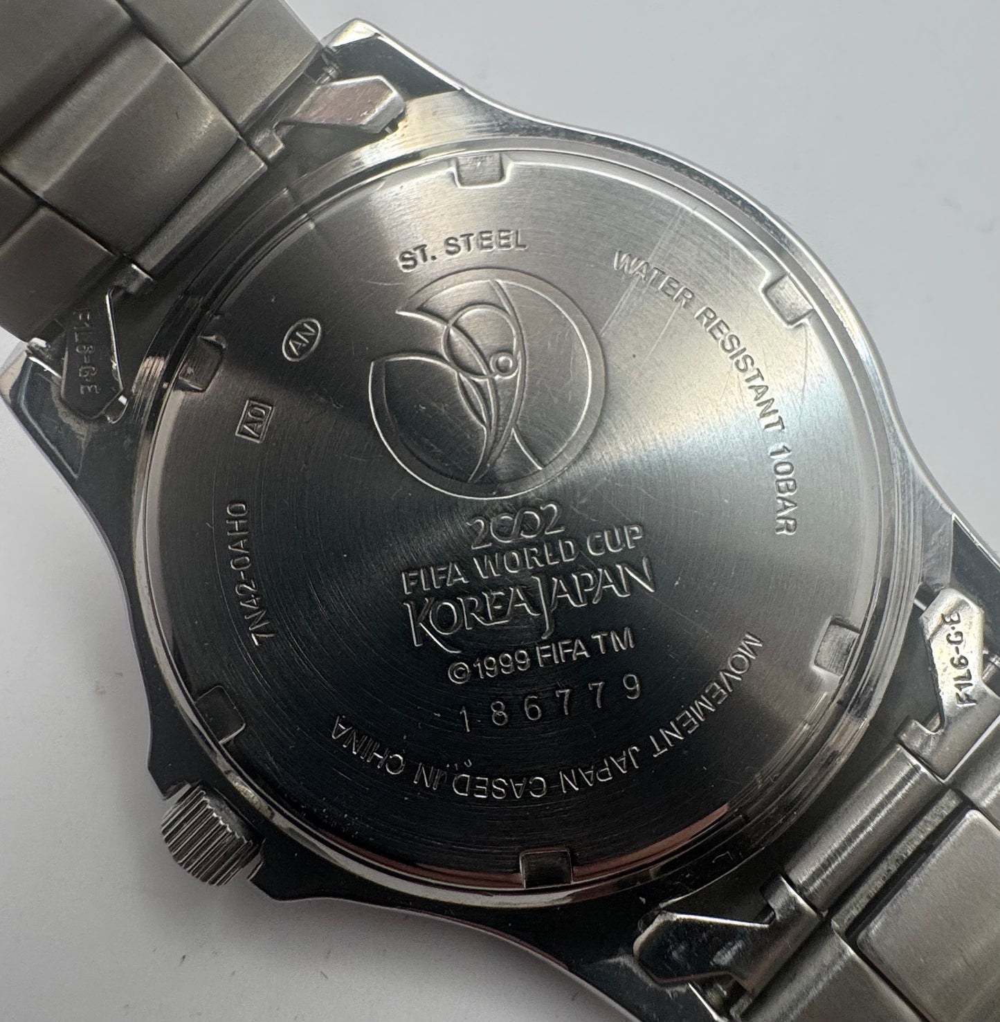 Seiko „FIFA World Cup 2002 Korea Japan“ – offizielles Lizenzmodell, August 2001