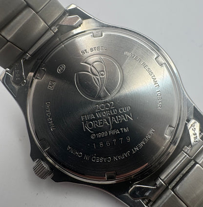Seiko „FIFA World Cup 2002 Korea Japan“ – offizielles Lizenzmodell, August 2001