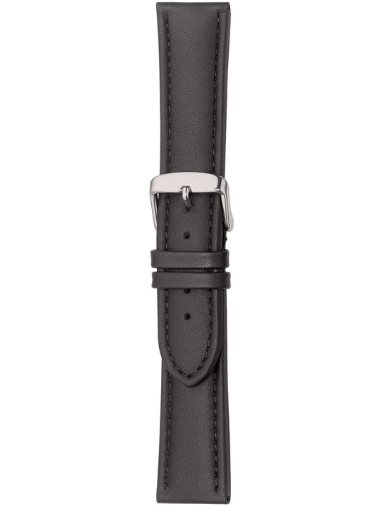 Herzog Big Size Lederarmband Schwarz