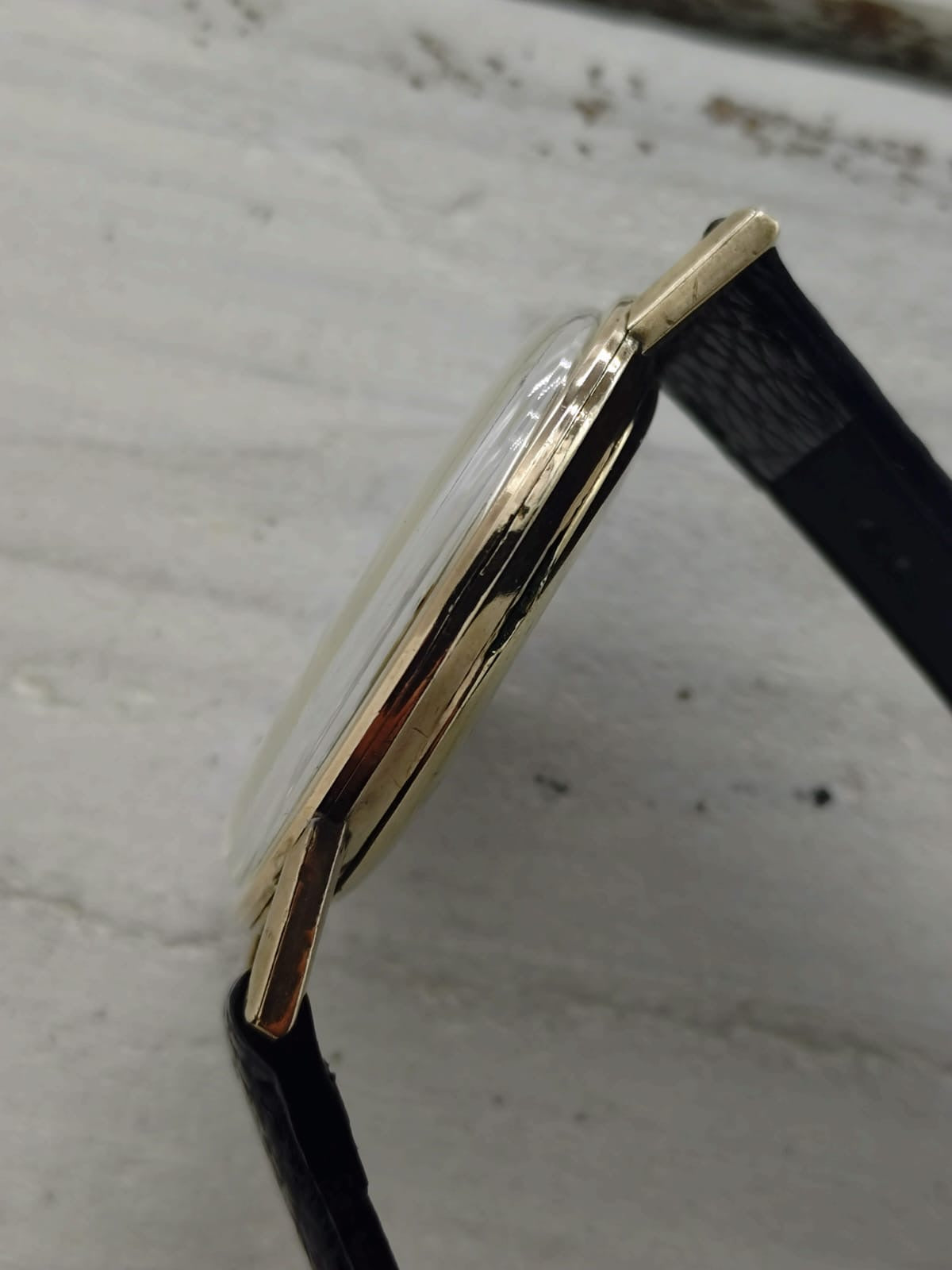 Seiko Liner « Diashock 23 Jewels » – Réf. 15010E – Calibre 3140, remontage manuel – Boîtier en plaqué or, début des années 1960 – fraîchement révisée