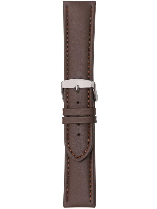 Herzog Big Size Lederarmband Braun