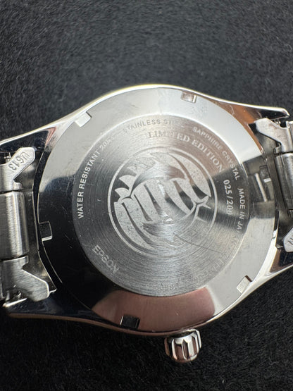 Orient Automatik Limited Edition F672-UAZ0 (Nr. 25/200) "Stainless Steel Blue Mako"