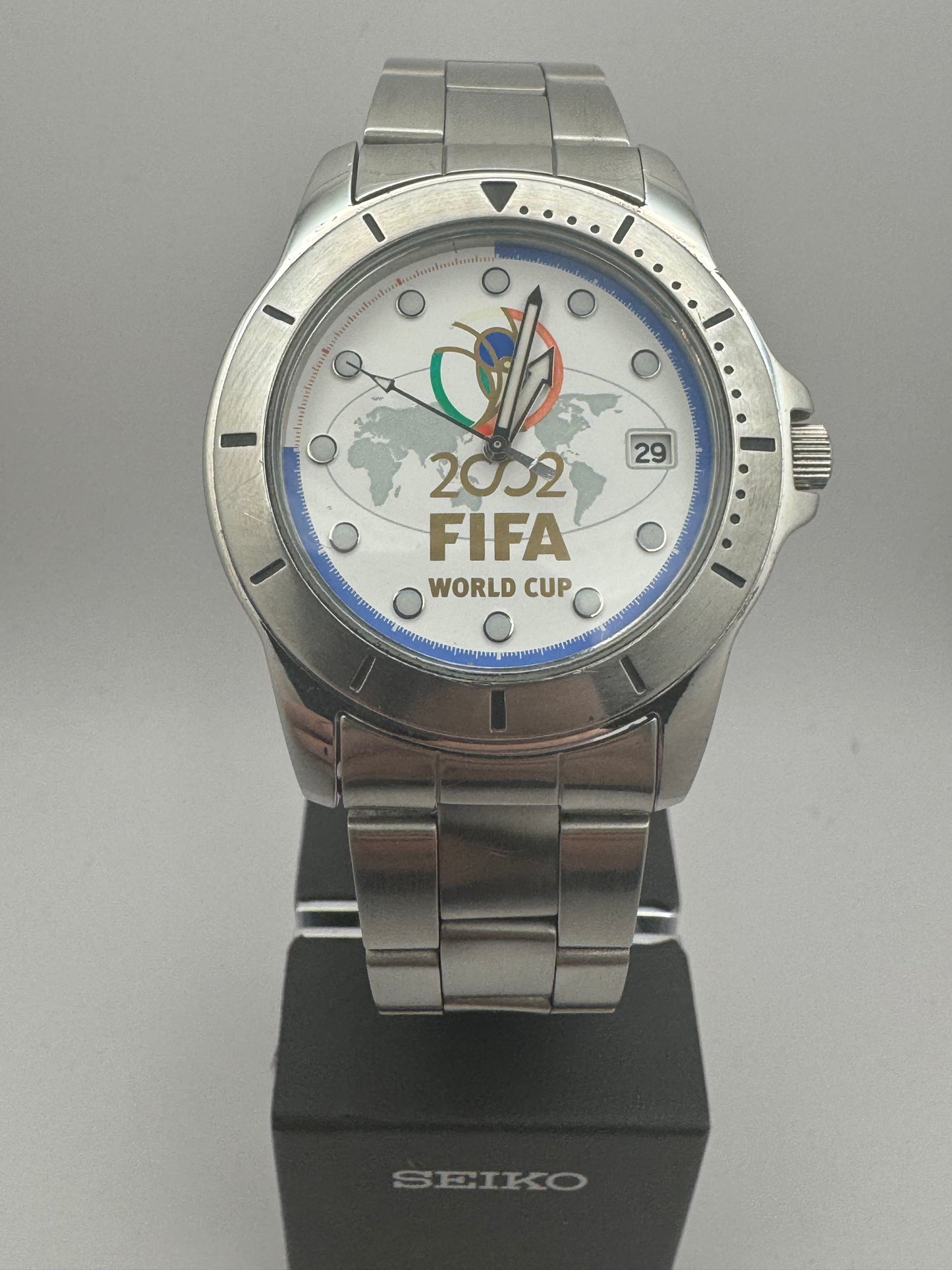Seiko „FIFA World Cup 2002 Korea Japan“ – offizielles Lizenzmodell, August 2001