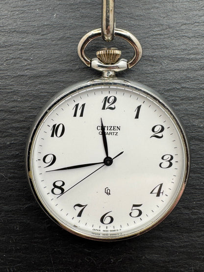Citizen Quartz Taschenuhr – Erinnerungsuhr „普山記念 / 高尾山隆玄“ – Japan, 1994