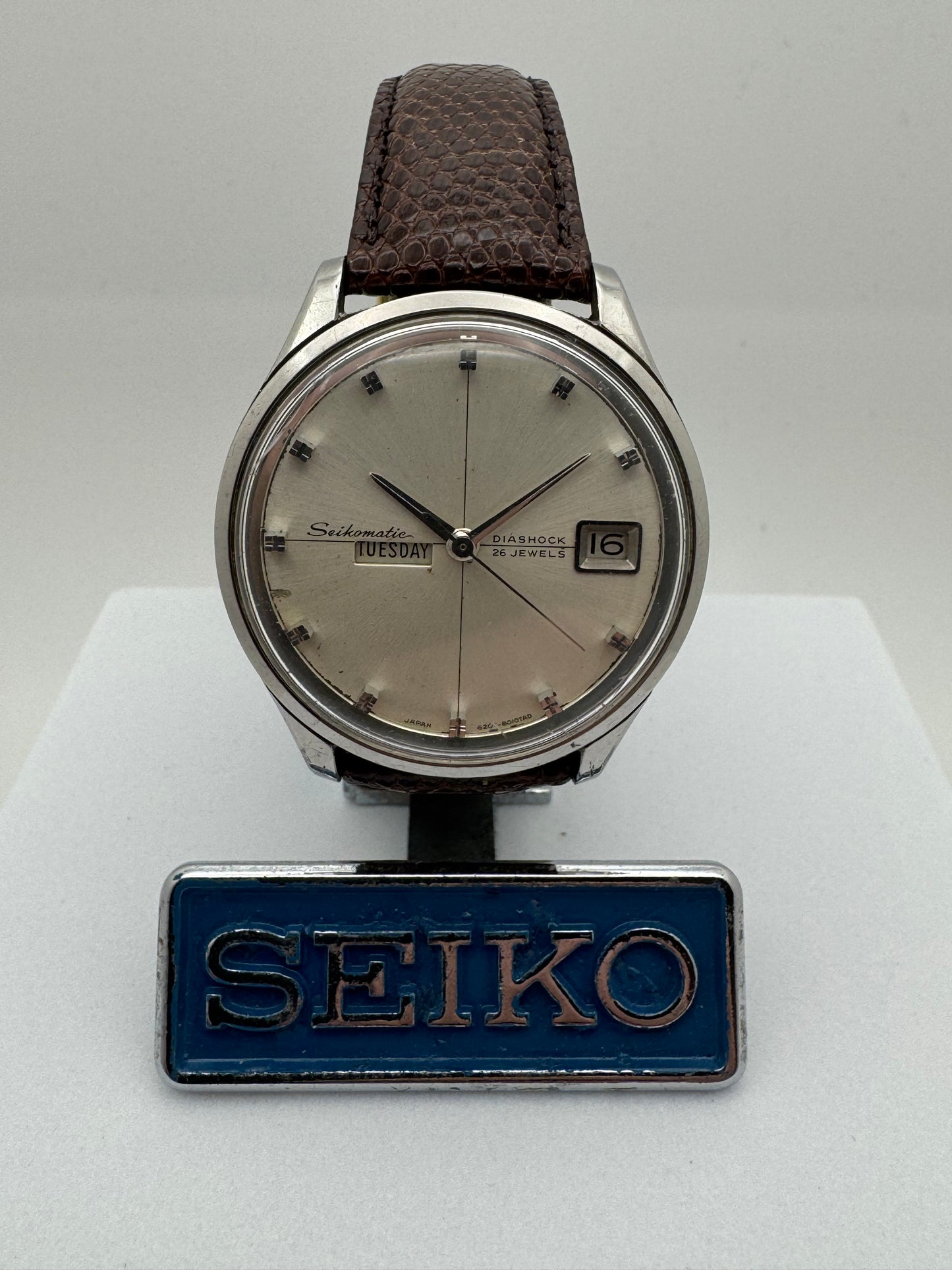 Seiko Seikomatic Weekdater 6206-8010 – Vintage Automatik 1965 (Januar 1965)