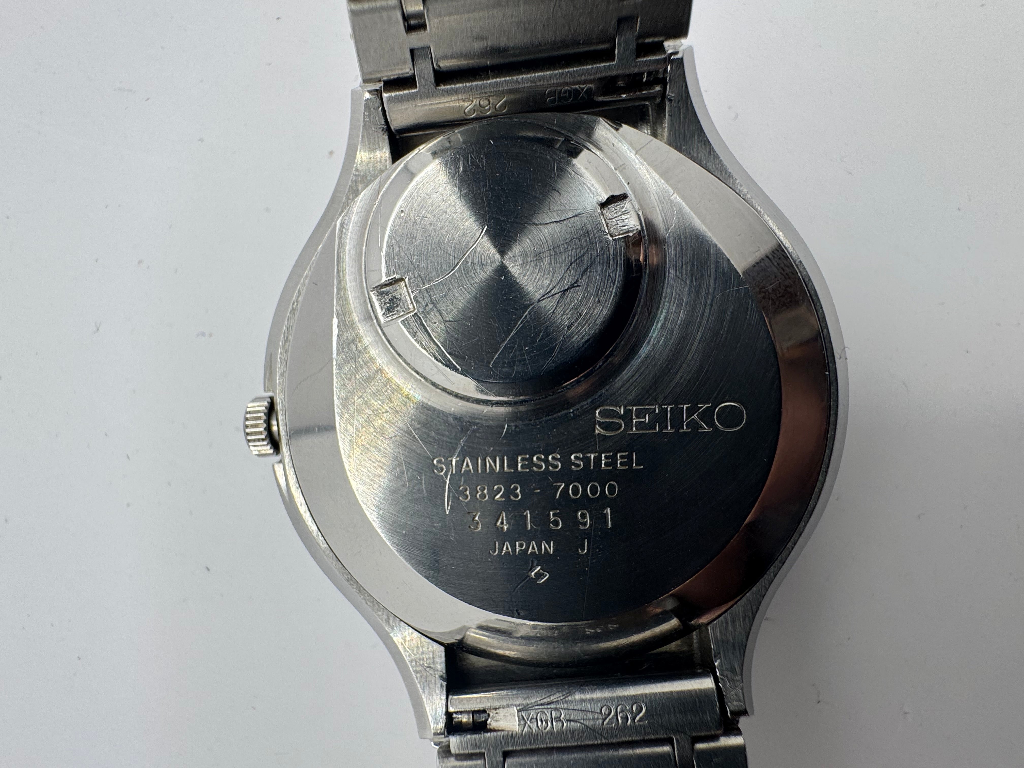 Seiko V.F.A. Quartz – Referenz 3823-7000 – High-End-Quarzuhr der