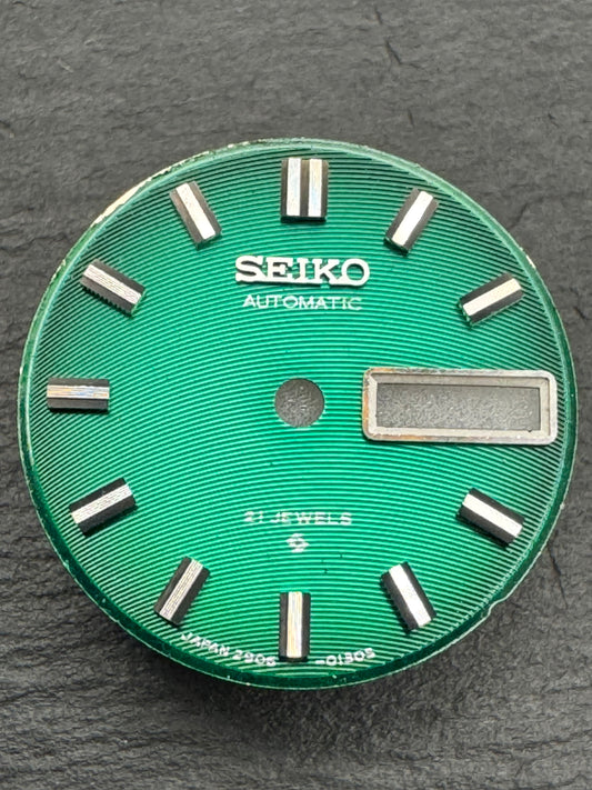 Seiko Replacement Dial - green - Women's Automatic Caliber 2906 / 2906A (1 piece)