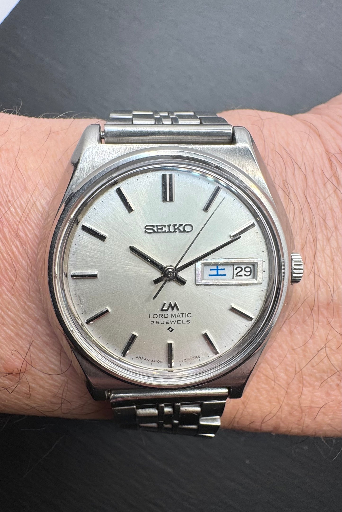 Seiko Lord Matic 5606-7010 – Dezember 1970 – 25 Jewels – JDM Vintage Klassiker – frisch revidiert