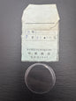 Seiko Stopwatch Crystal – round, highly domed – Ø approx. 41.0 mm – Acrylic – Vintage Stopwatch Crystal – NOS