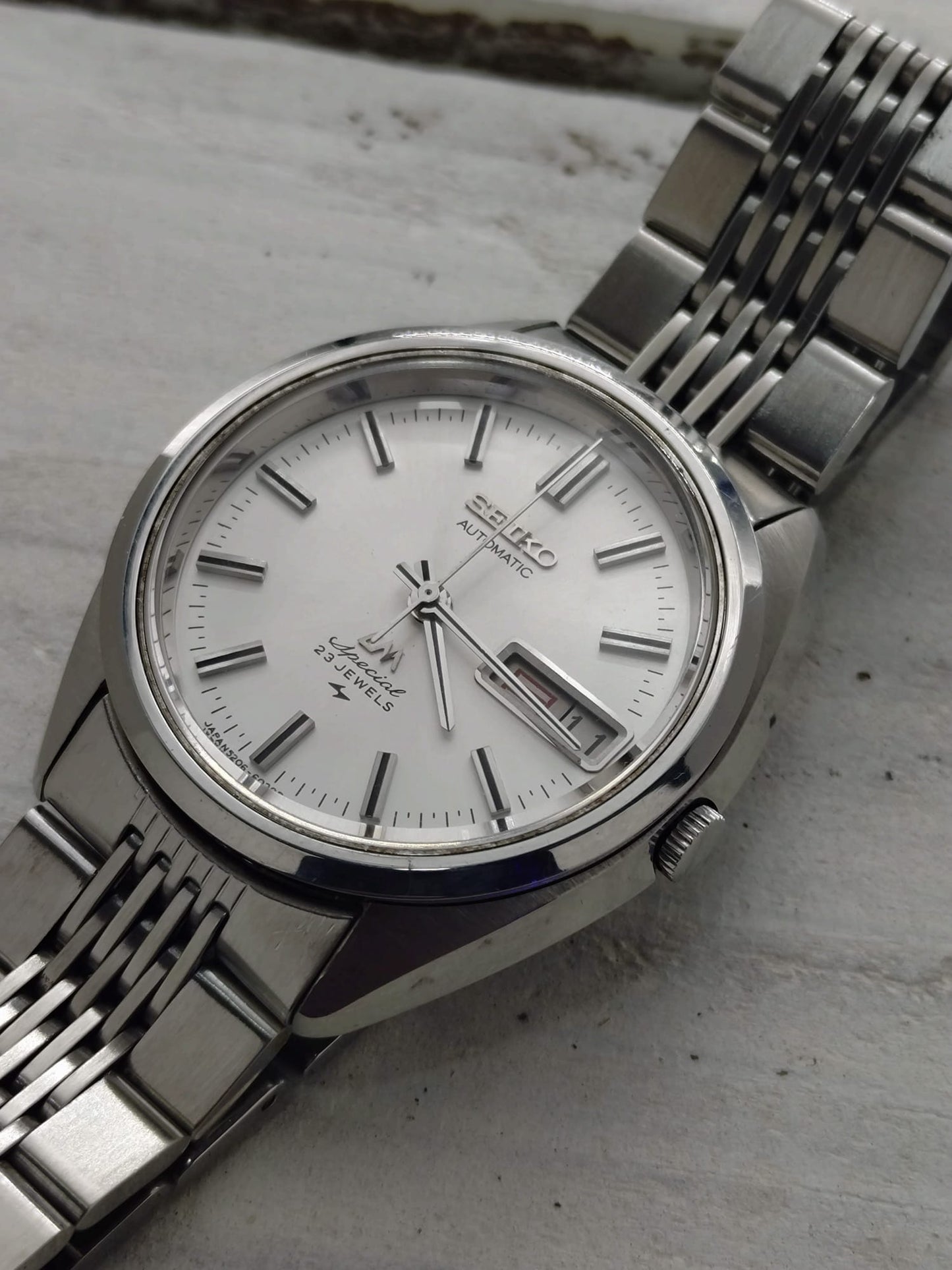 Seiko LM Special 5206-6020 – Jan. 1971 – Daini Hi-Beat, Originalband, revidiert