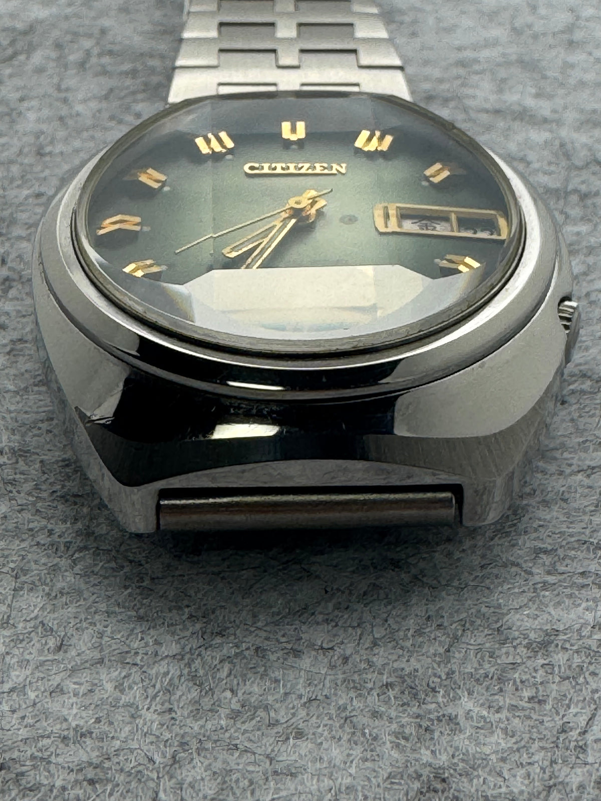 Citizen Seven Star V2 – 26 Jewels – grünes Verlaufszifferblatt – März 1973 – frisch revidiert