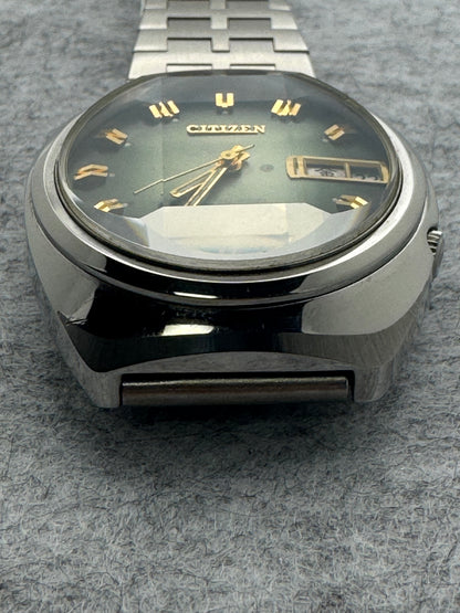 Citizen Seven Star V2 – 26 Jewels – grünes Verlaufszifferblatt – März 1973 – frisch revidiert