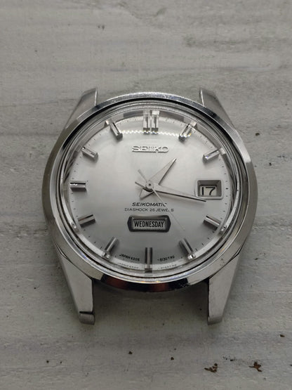 Seiko Seikomatic Weekdater – Ref. 6206-8130 – Kaliber 6206B, Automatik, Suwa Seikosha – Juni 1966 – frisch revidiert