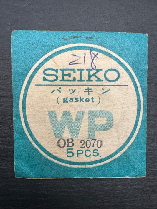 SEIKO Original Housing Seal OB2070 (1 piece) – O-ring (Ø approx. 20.7 mm / 0.75 mm)
