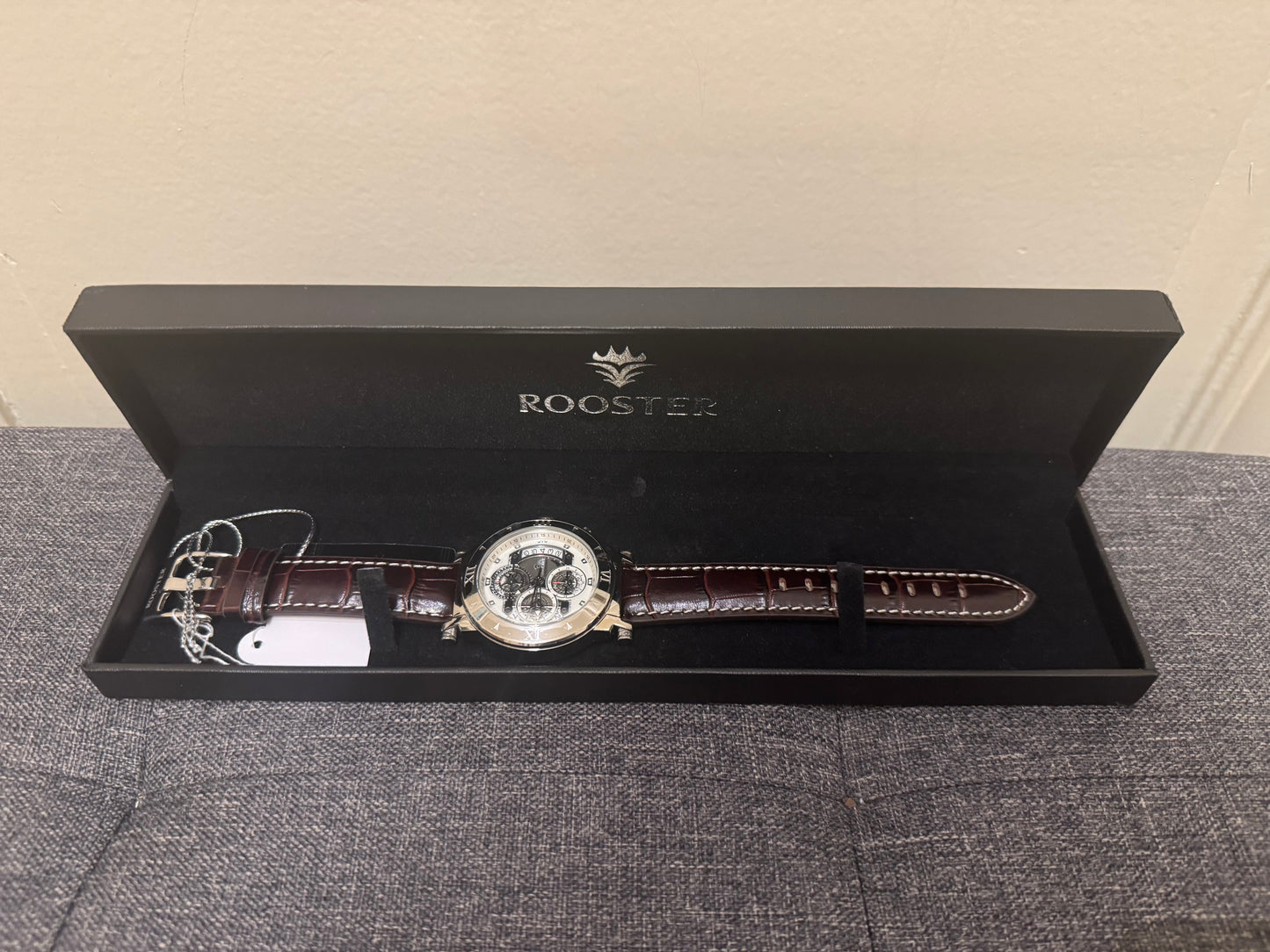 Rooster Chronograph RS-1001 WH – JDM Limited Edition 277/500 – Yokohama Japan – NOS mit Box