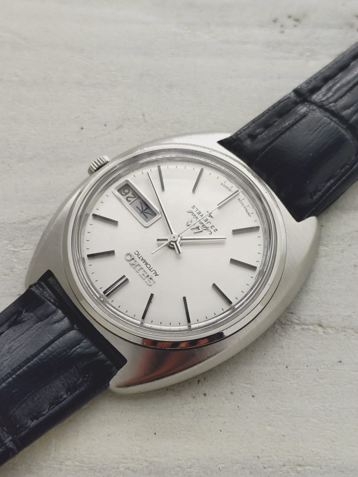 Seiko Lord Matic Special 5206-6000 – Janvier 1971 – Cal. 5206, 23 rubis de l'usine Daini – fraîchement révisée