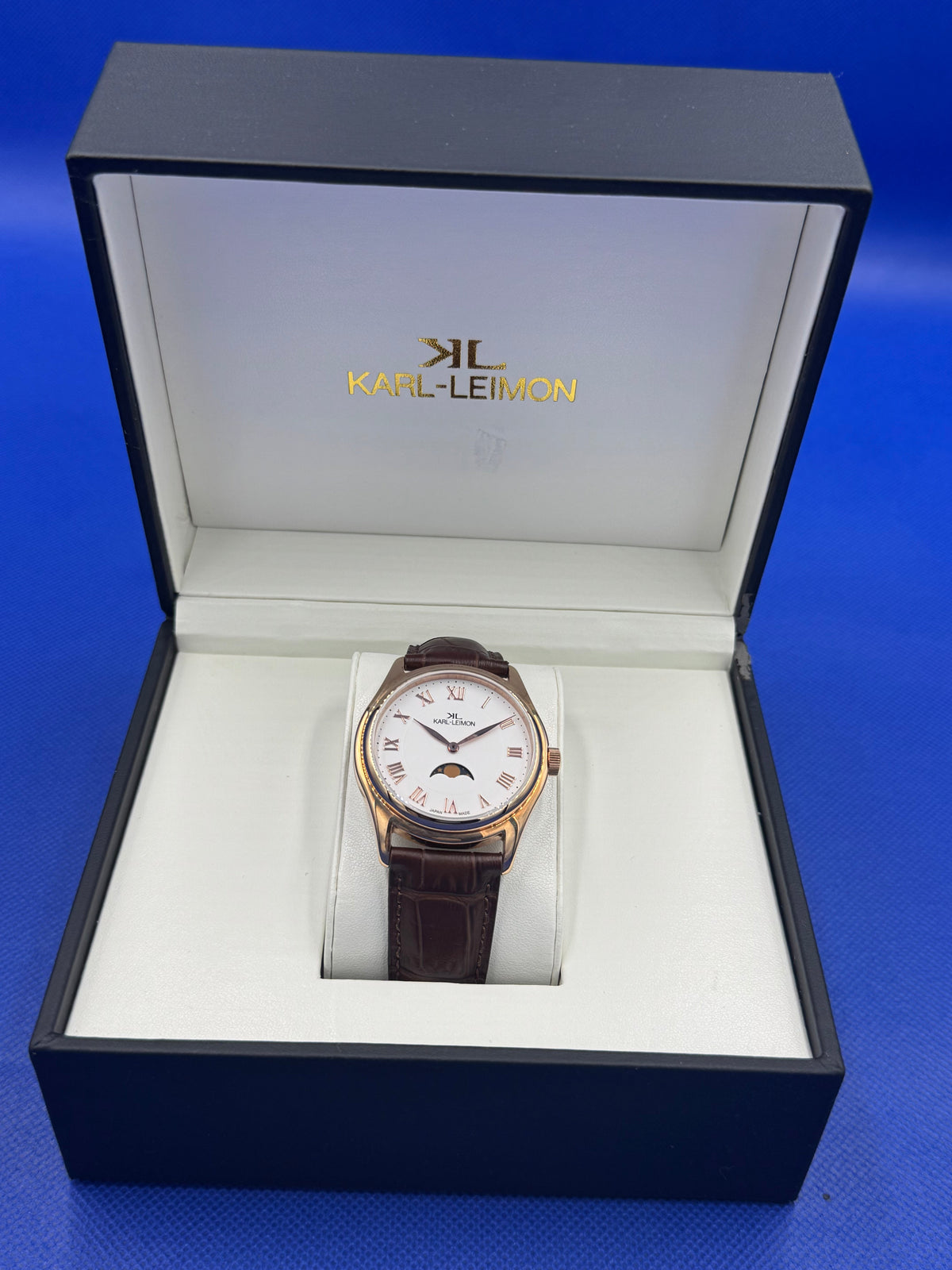 KARL-LEIMON Single Moonphase Gold Silver