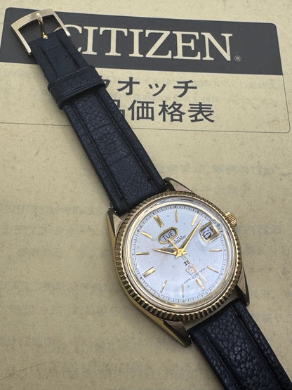 Citizen Auto Dater Seven 25 Jewels – Ref. AW14701 – 40,1 mm Gehäuse – Tag/Lupendatum - in Japan revidiert
