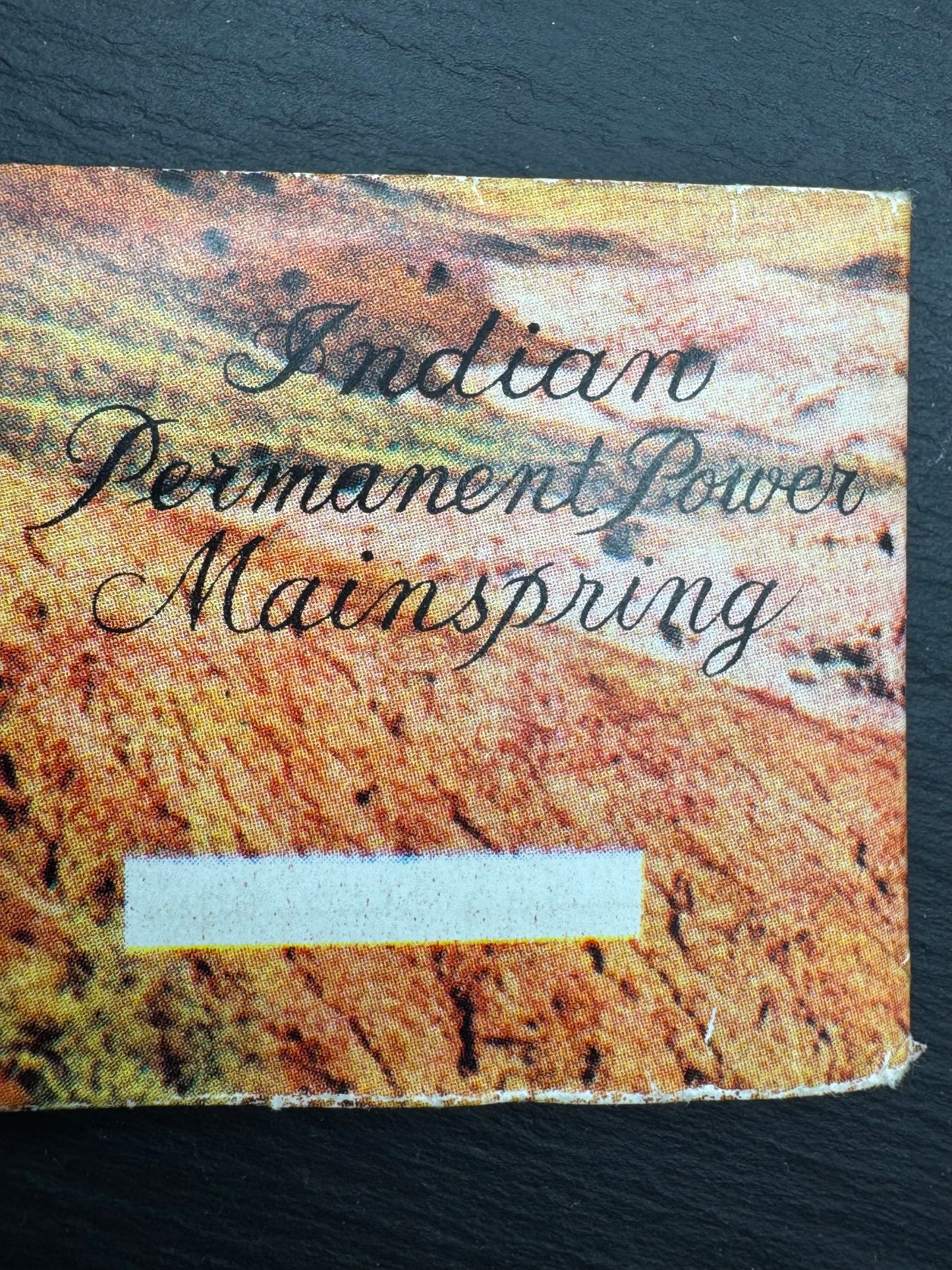 Indian Permanent Power Mainspring – NOS Mainspring for Citizen · Ligne 6¾ · No. 4 (1.45 mm) · 1 Piece (NOS)