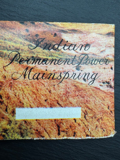 Indian Permanent Power Mainspring – NOS Mainspring for Citizen · Ligne 6¾ · No. 4 (1.45 mm) · 1 Piece (NOS)
