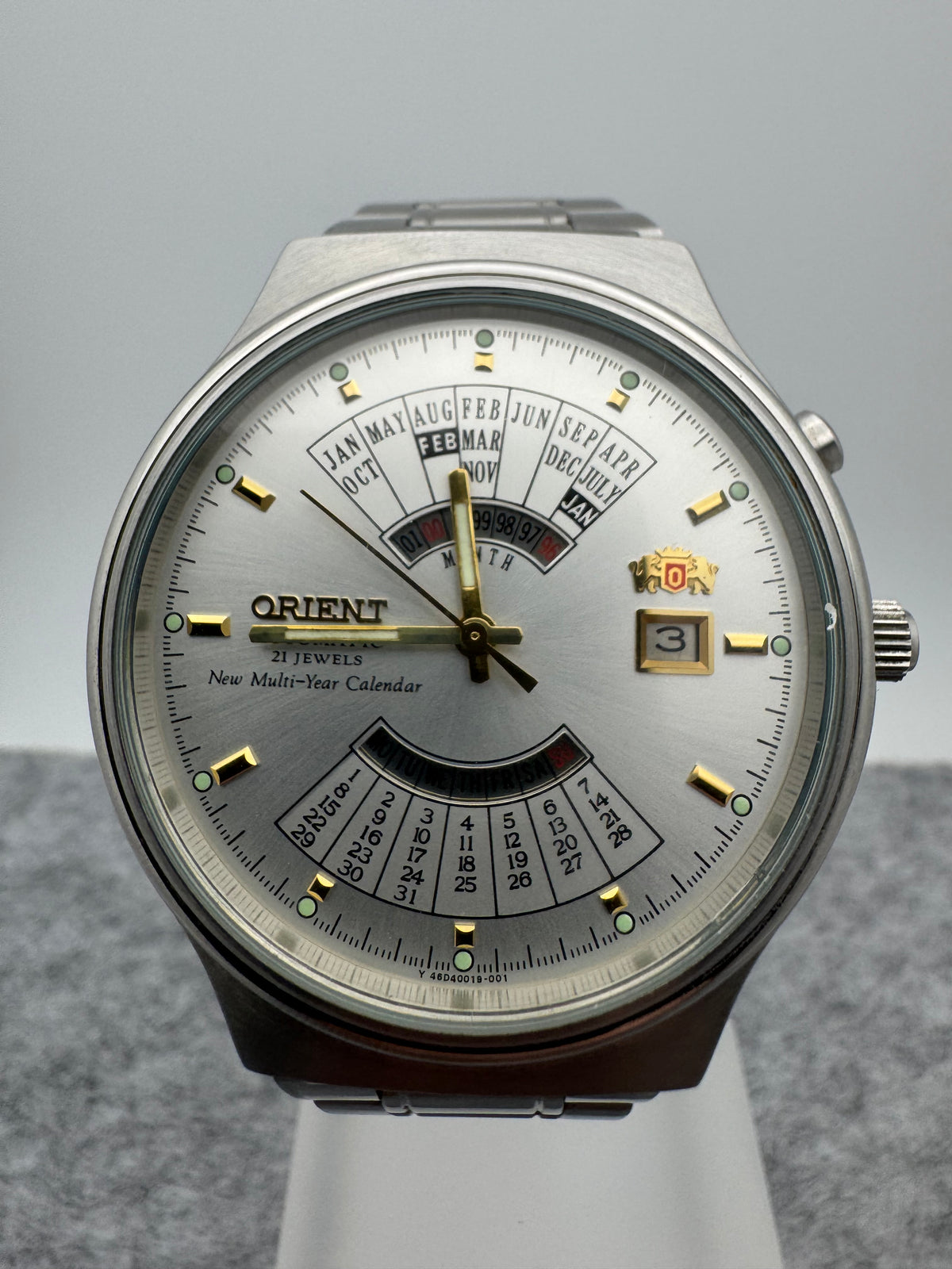 Orient New Multi-Year Calendar – JDM - Automatic 21 Jewels – late 1990s, approx. 43 mm