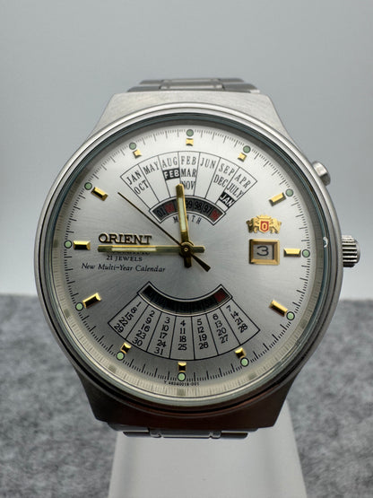 Orient New Multi-Year Calendar – JDM - Automatic 21 Jewels – late 1990s, approx. 43 mm