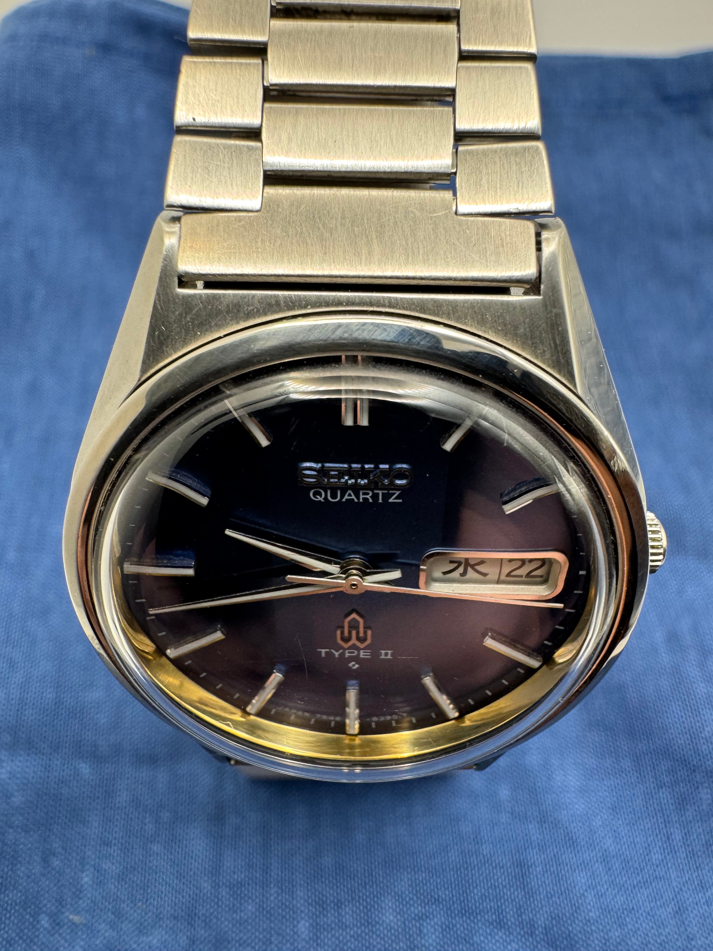 Seiko Quartz Type II – Ref. 7546-8350 (G1), September 1978, Suwa