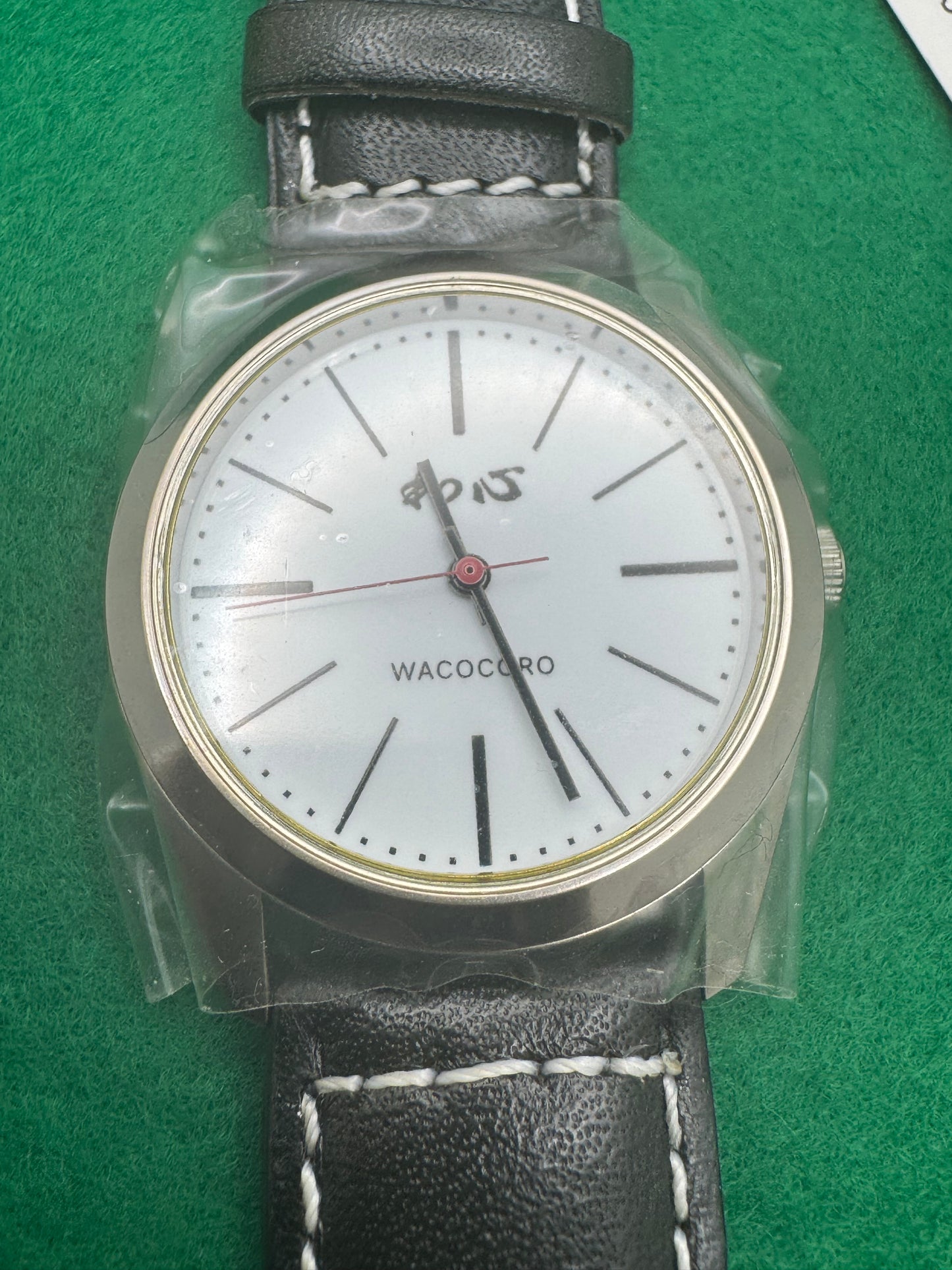 Wacocoro (和心) WA-001M-C – “Piano Leather” Quartz, Japan-Made JDM