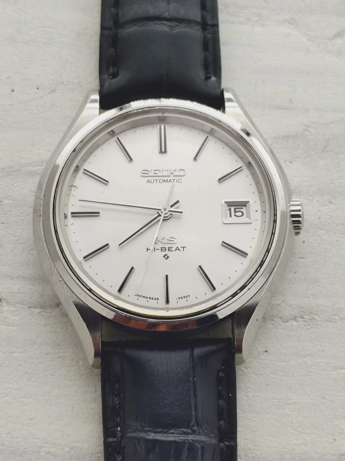 King Seiko 5625-7121 Hi-Beat – March 1973 – Cal. 5625, 25 Jewels, 28,800 A/h – Serviced 2026