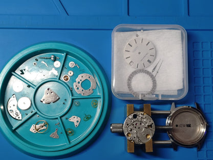Citizen Homer Date « Parawater » – Réf. 63-1019 – Calibre Homer, 17 rubis, remontage manuel – Acier inoxydable – Mars 1969 – fraîchement révisée