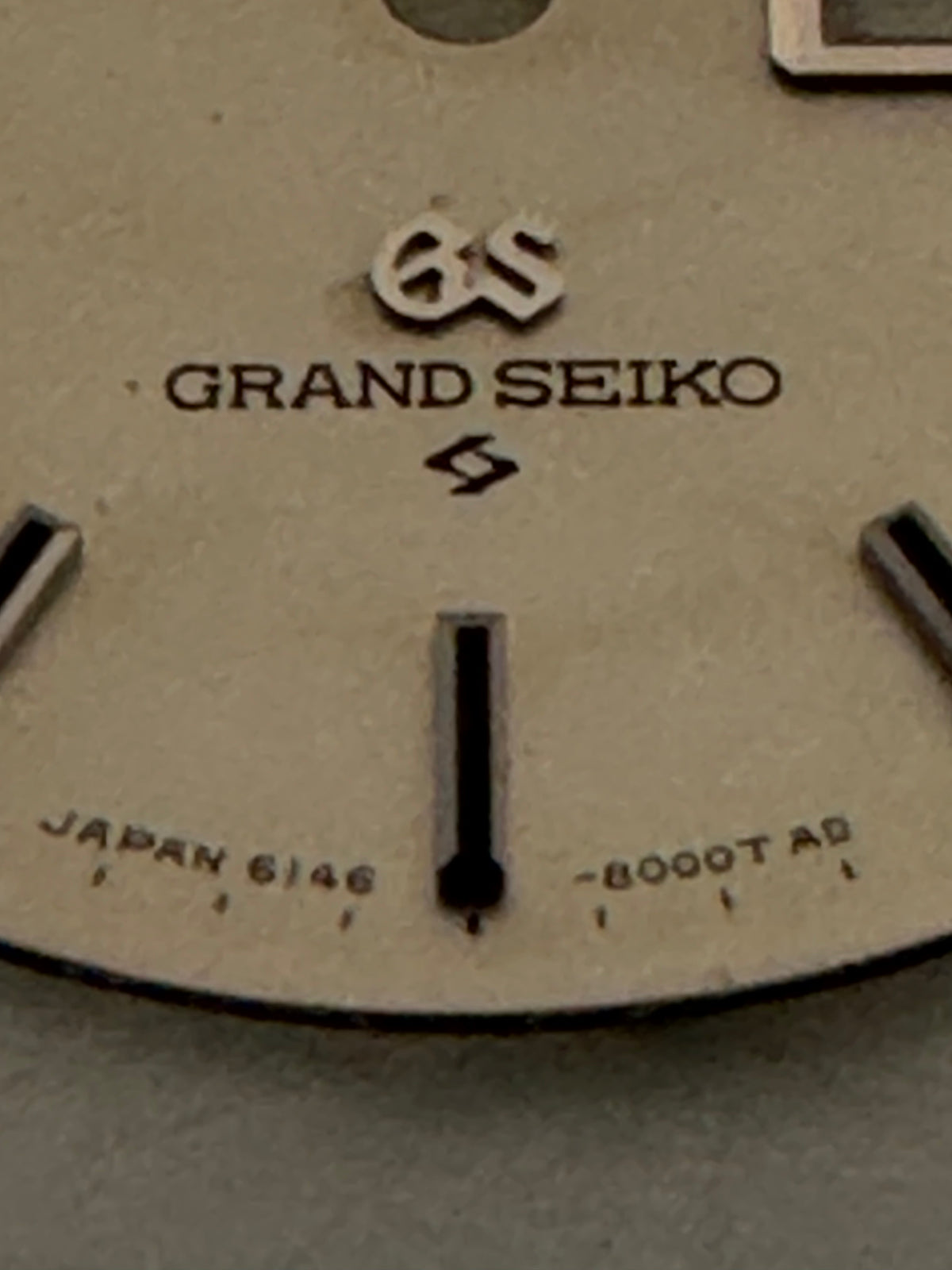 Grand Seiko 61GS — Dial 6146-8000T AD (NOS)