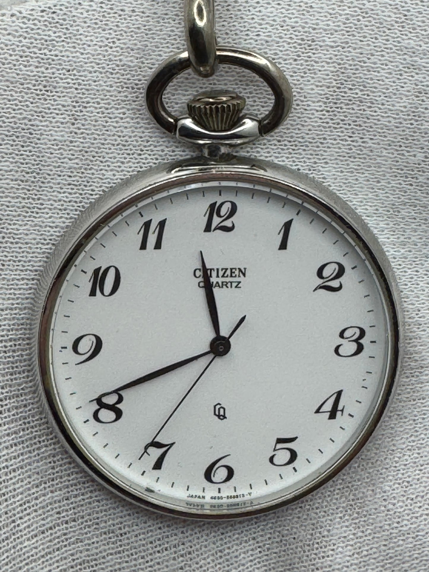 Citizen Quartz Taschenuhr – Erinnerungsuhr „普山記念 / 高尾山隆玄“ – Japan, 1994