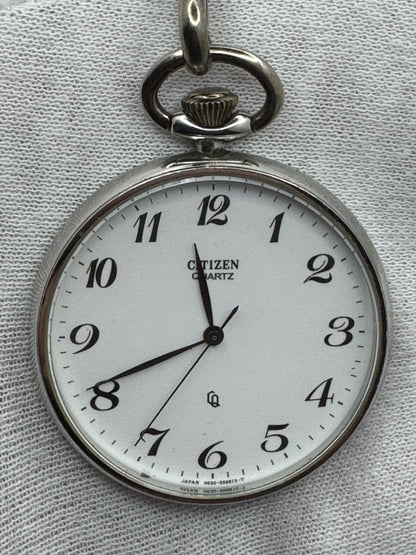 Citizen Quartz Taschenuhr – Erinnerungsuhr „普山記念 / 高尾山隆玄“ – Japan, 1994